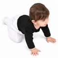 Load image into Gallery viewer, Pythal Baby Pilot Romper - Cloud Cruiser - back