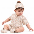 Load image into Gallery viewer, Pythal Pearl Sand Linen Set - front - boy (Boy)