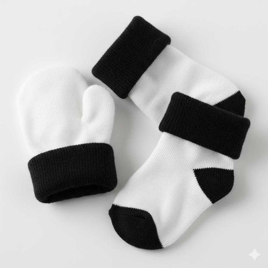 Aviator Mittens – Soft Newborn Baby Mittens