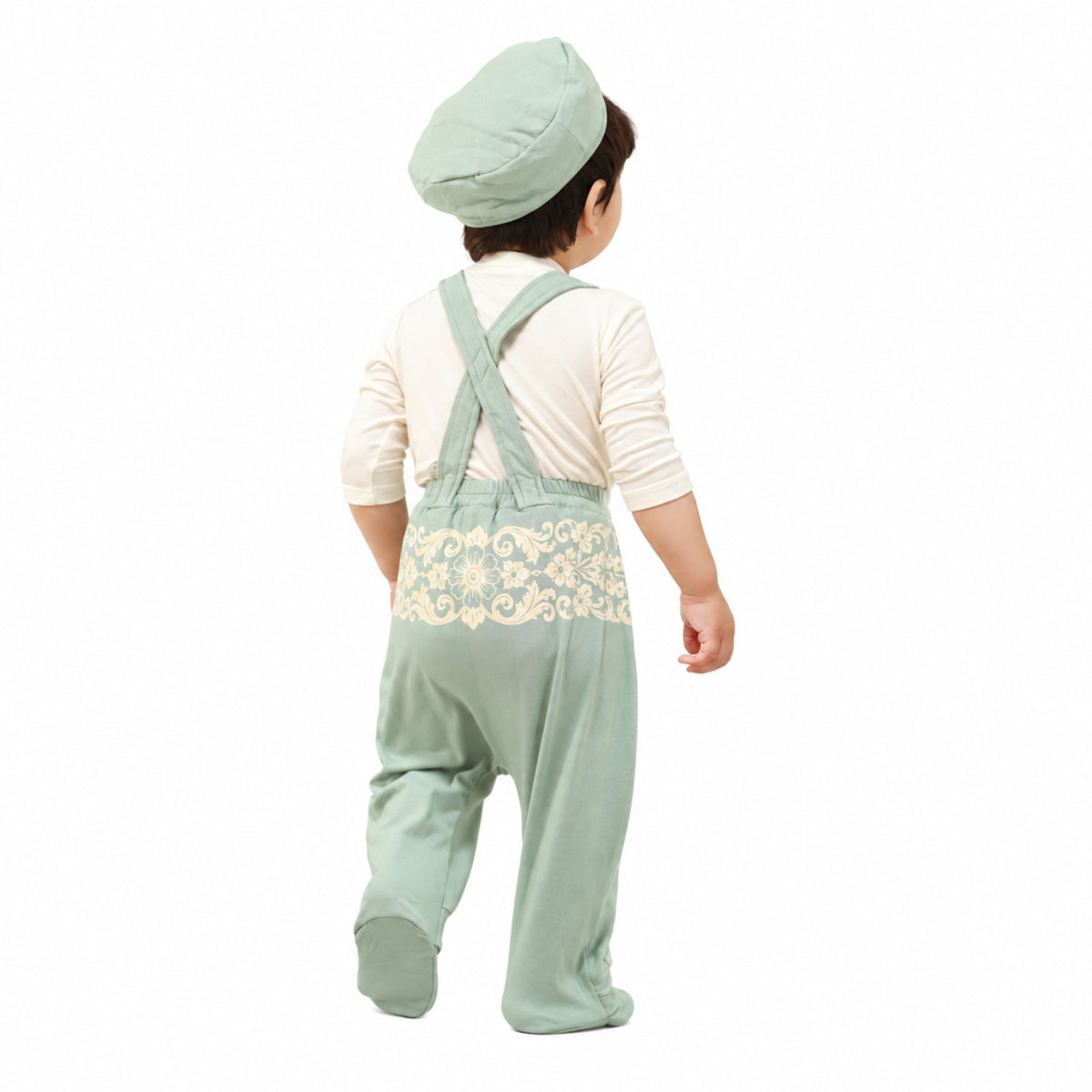 Pythal Bunny Stroll Dungaree Set