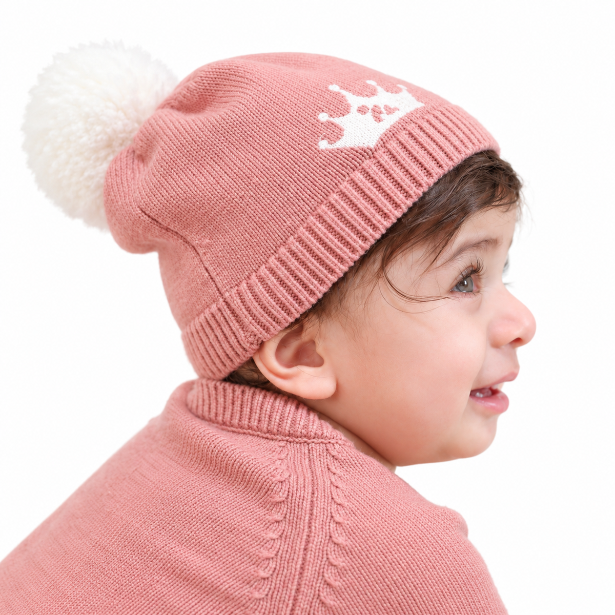 Pythal The Princess & Unicorn - Pink Hamper - back + cap