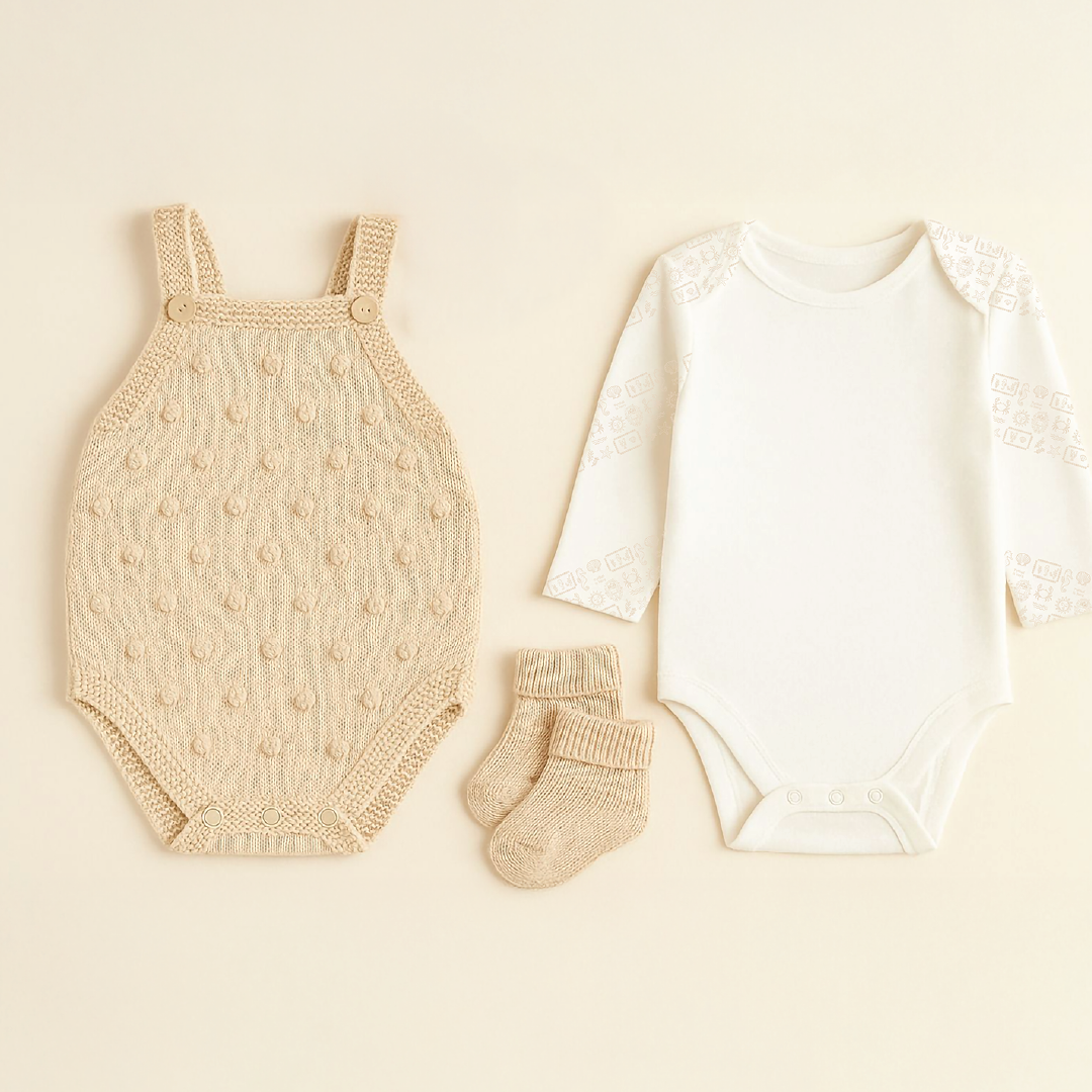 Seabed Explorer Romper – Premium Hooded Baby Romper