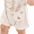 Load image into Gallery viewer, Pythal Seafoam Half Romper Set - close up

