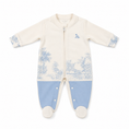 Load image into Gallery viewer, Pythal Toile De Jouy - Blue Hamper - dress
