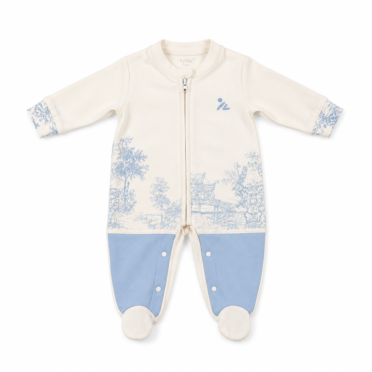 Pythal Bluebell Dreams Sleepsuit - dress