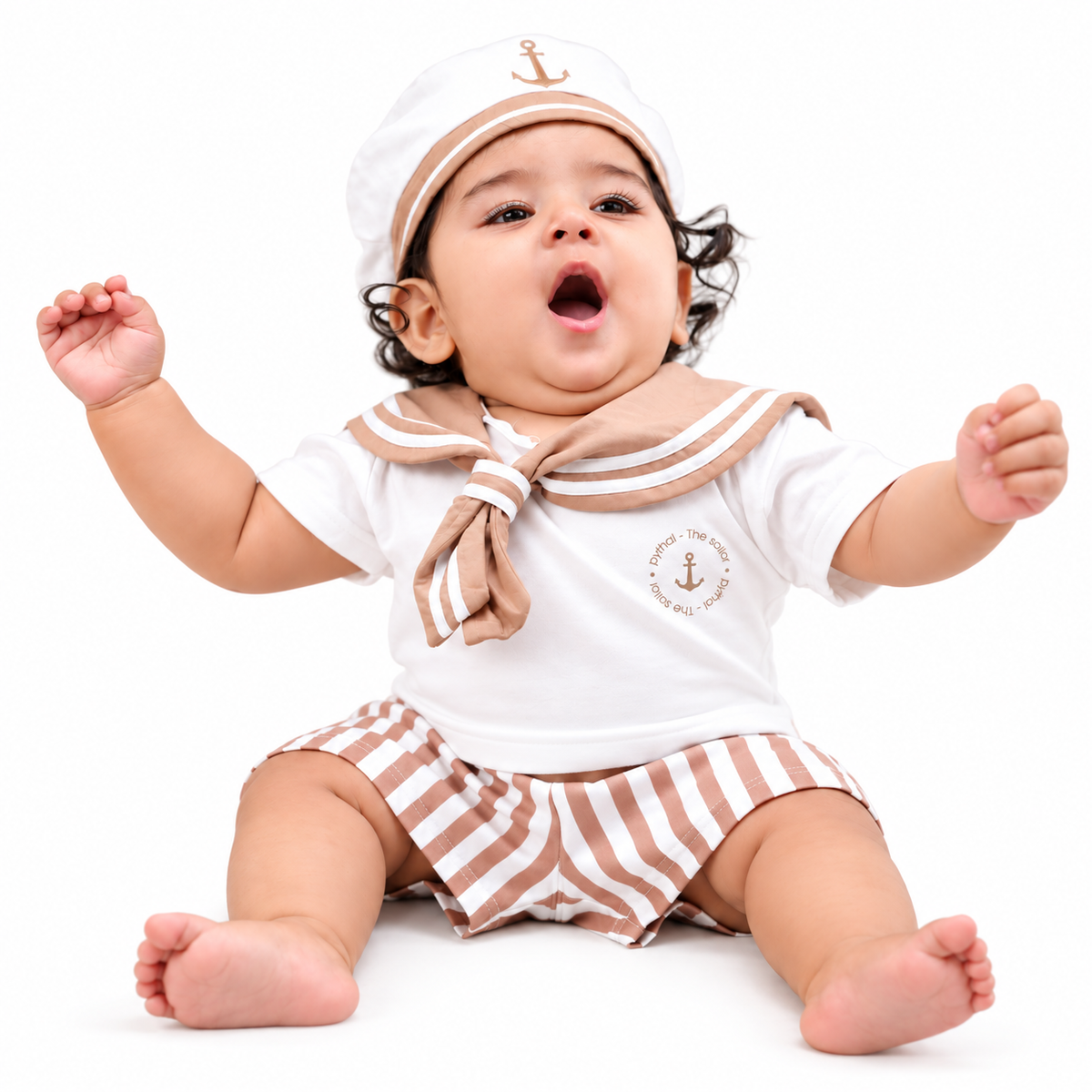 Pythal Pythal The Sailor - Mocha Hamper - front - sailor set