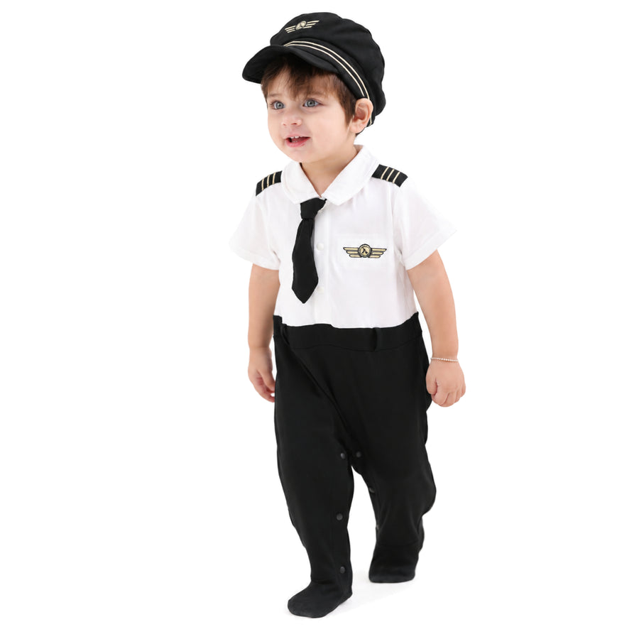 Pythal Baby Pilot Costume Set - Air Ranger - front (Boy)