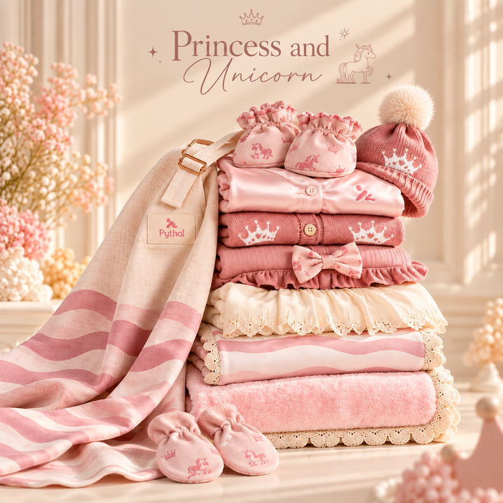 Pythal Princess & Unicorn - Pink Hamper