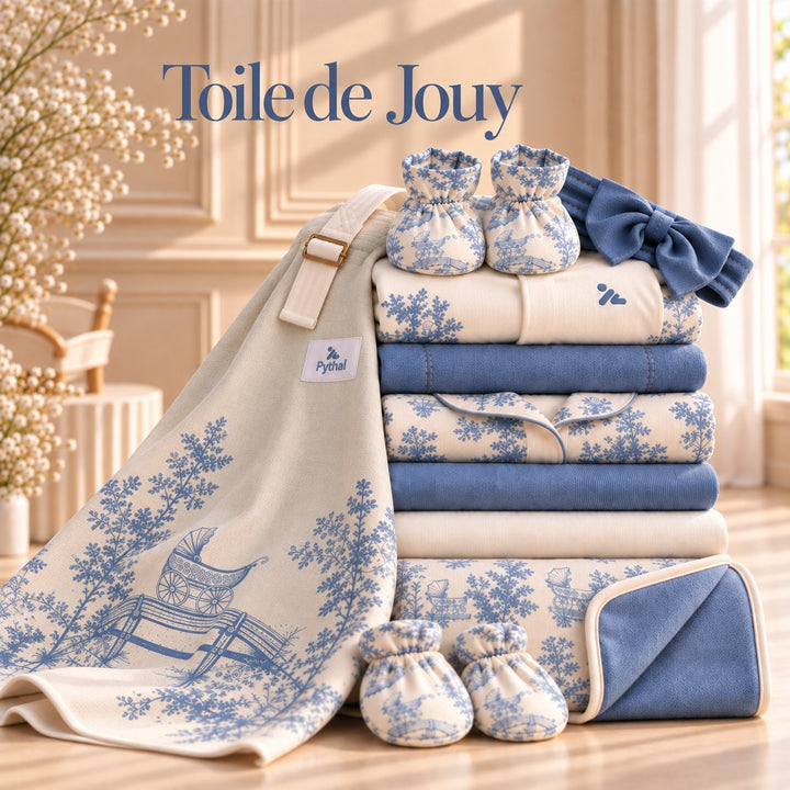Pythal Toile de Jouy - Blue Hamper