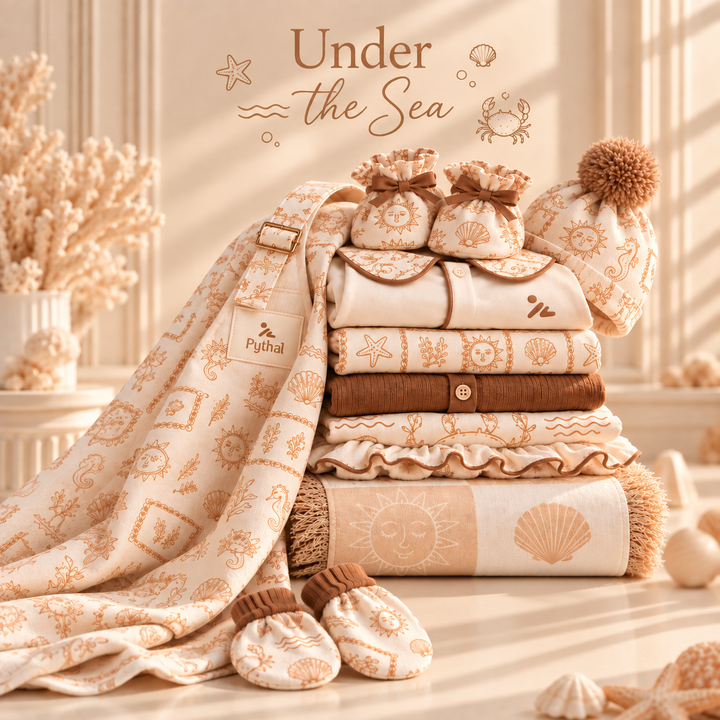 Pythal Under The Sea - Beige Hamper